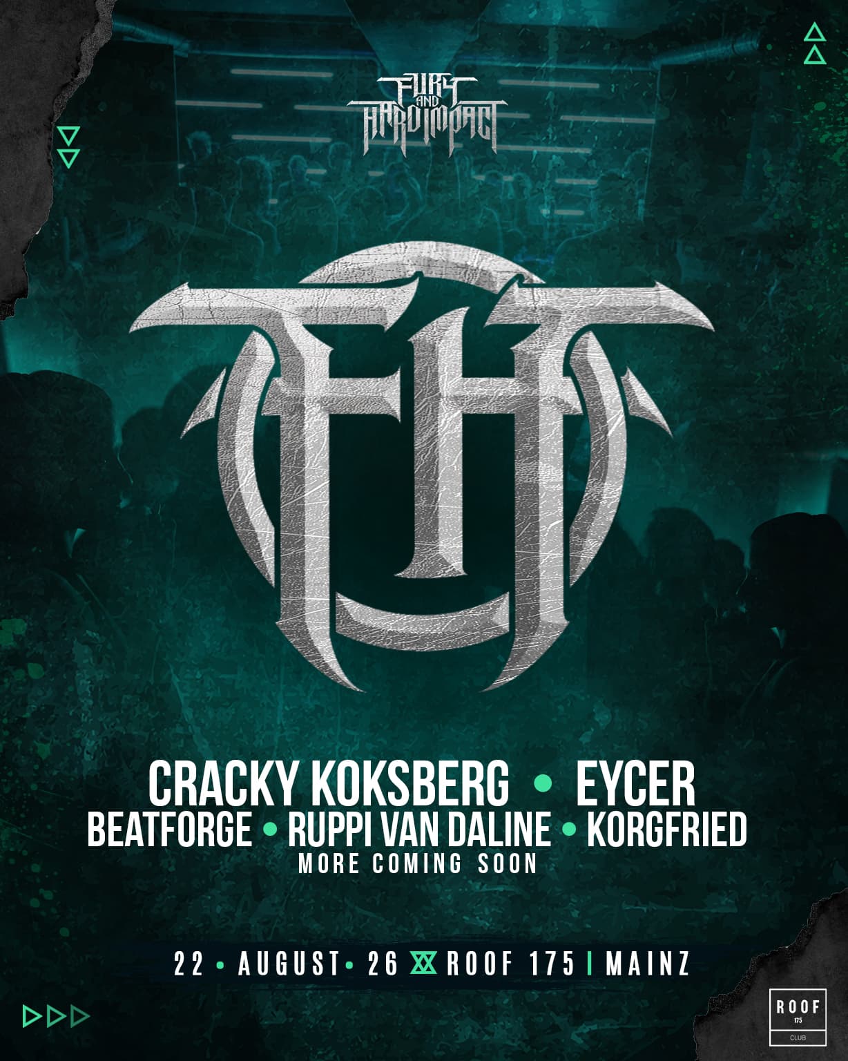 Hard Impact & Fury - Tekk Night at Roof, Mainz