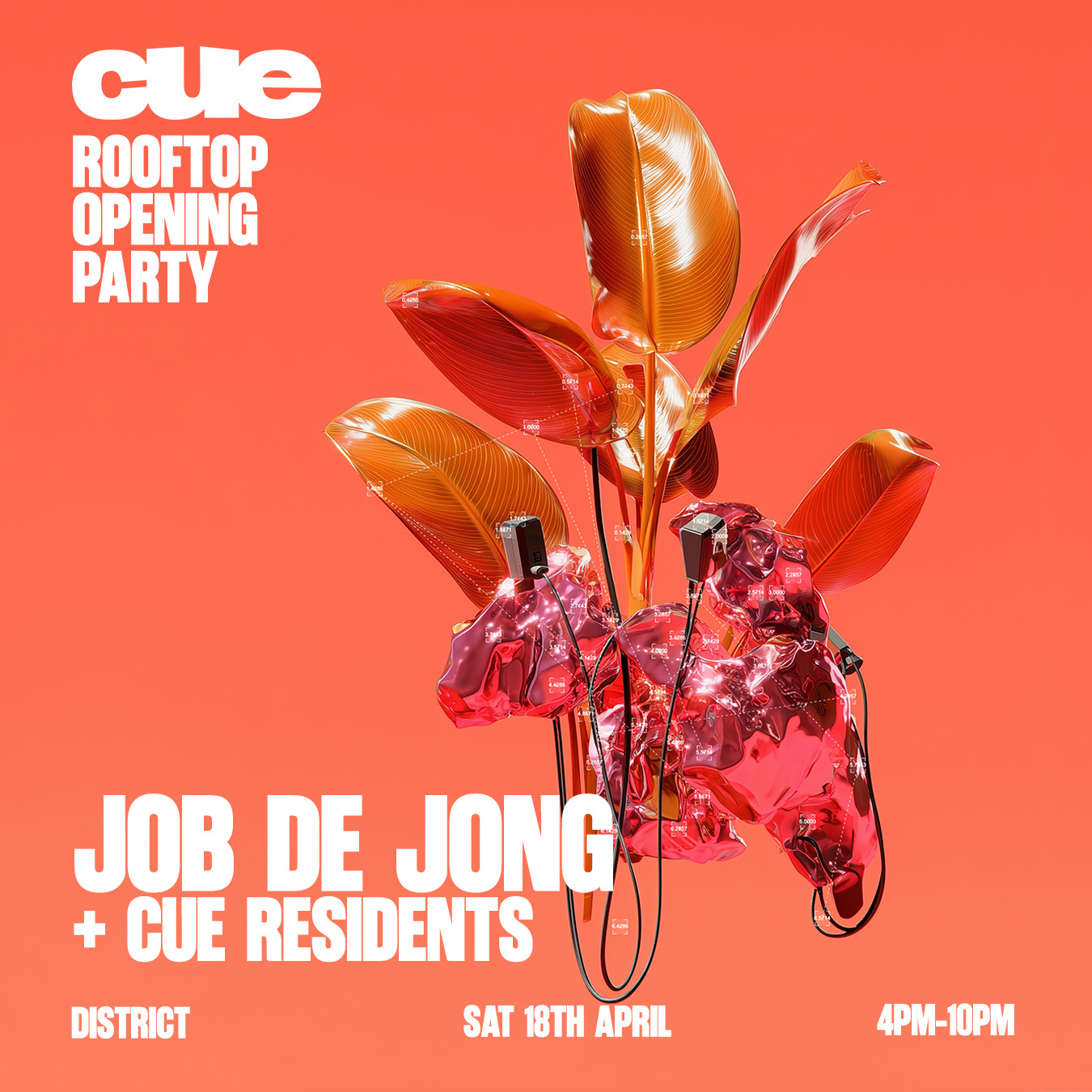 CUE Rooftop Opening Party w. Job de Jong