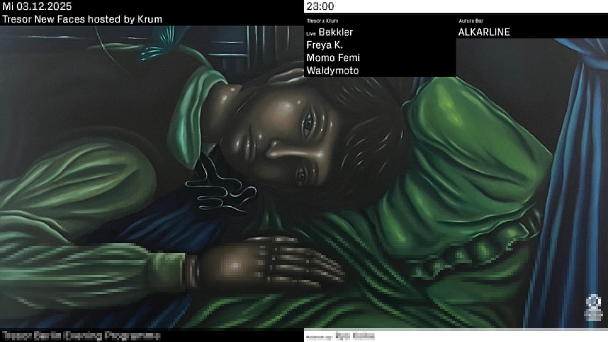 Tresor New Faces hosted by Krum