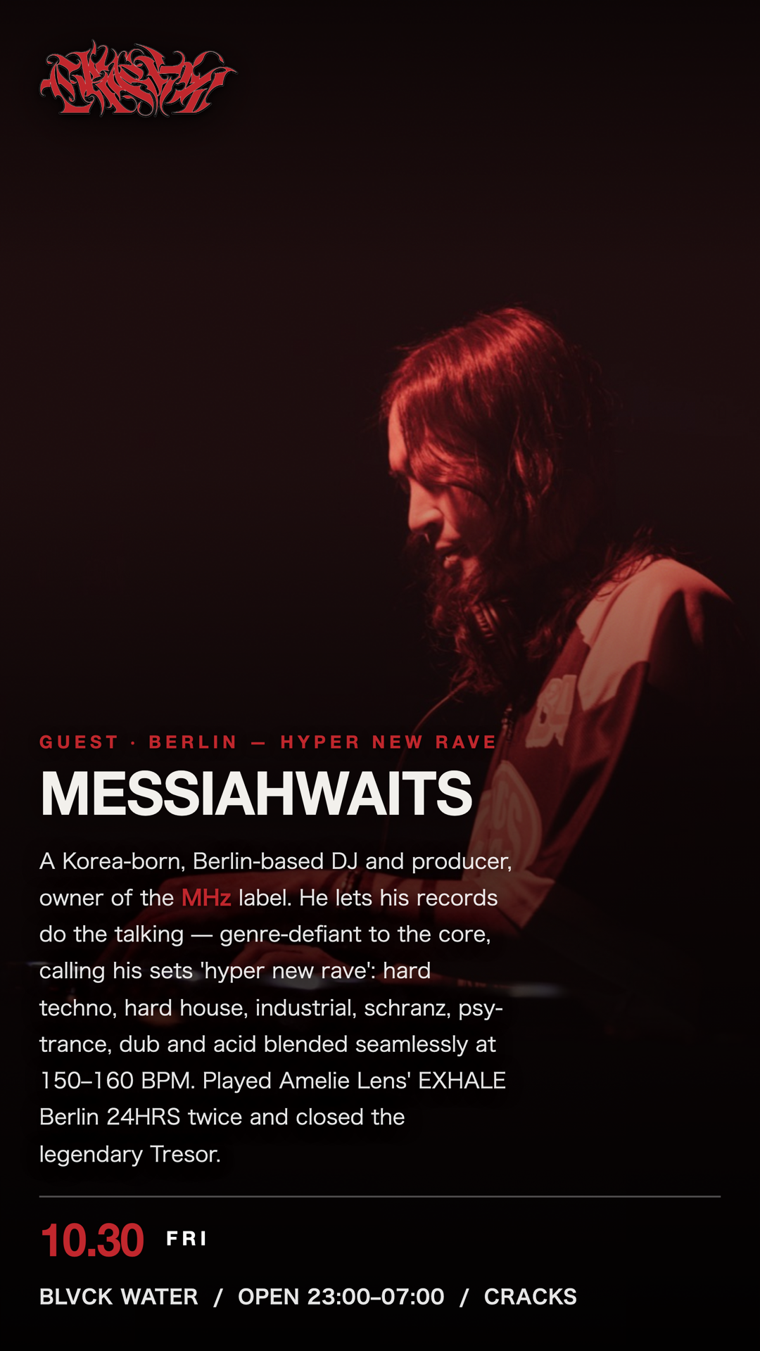 HALLOWEEN 'CRACKS' with Messiahwaits, FENGX2, ANKH of LIFE, Kaoll, LIZA, Shuk00, ZAGUN
