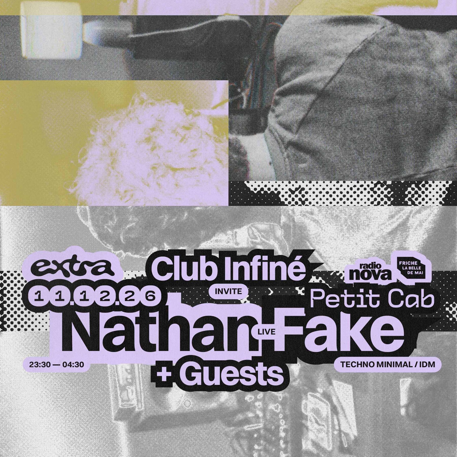 Club inFiné invite Nathan Fake Live + guests @ Petit Cab