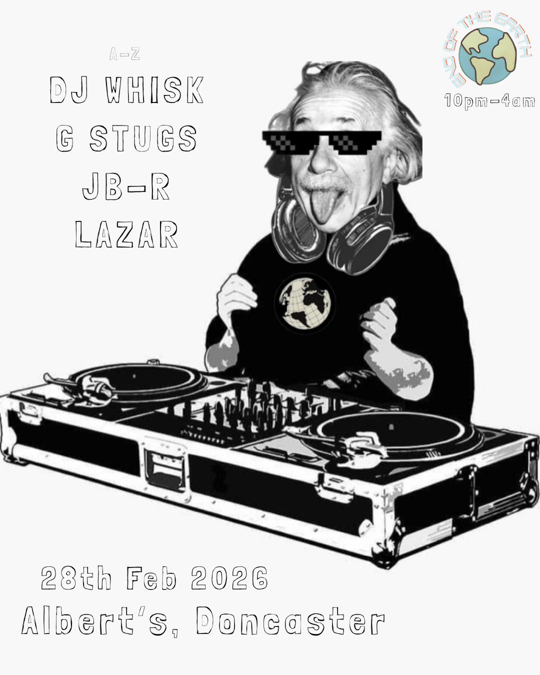 End of the Earth at Albert's