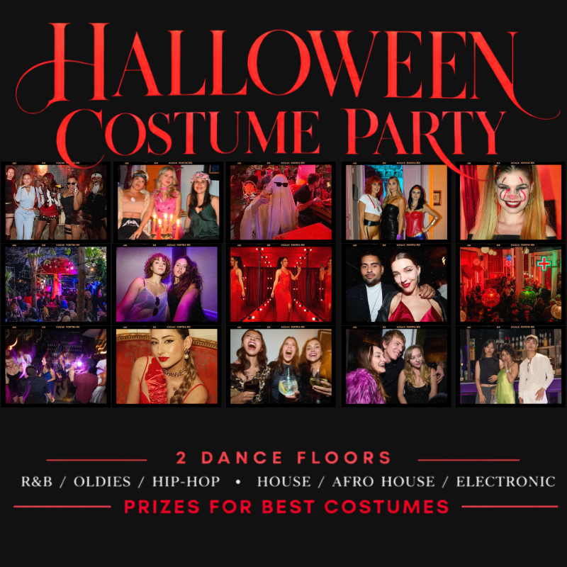 HALLOWEEN COSTUME PARTY - Oldies RnB / Hip-Hop / Electro / House / Two venues & Garden