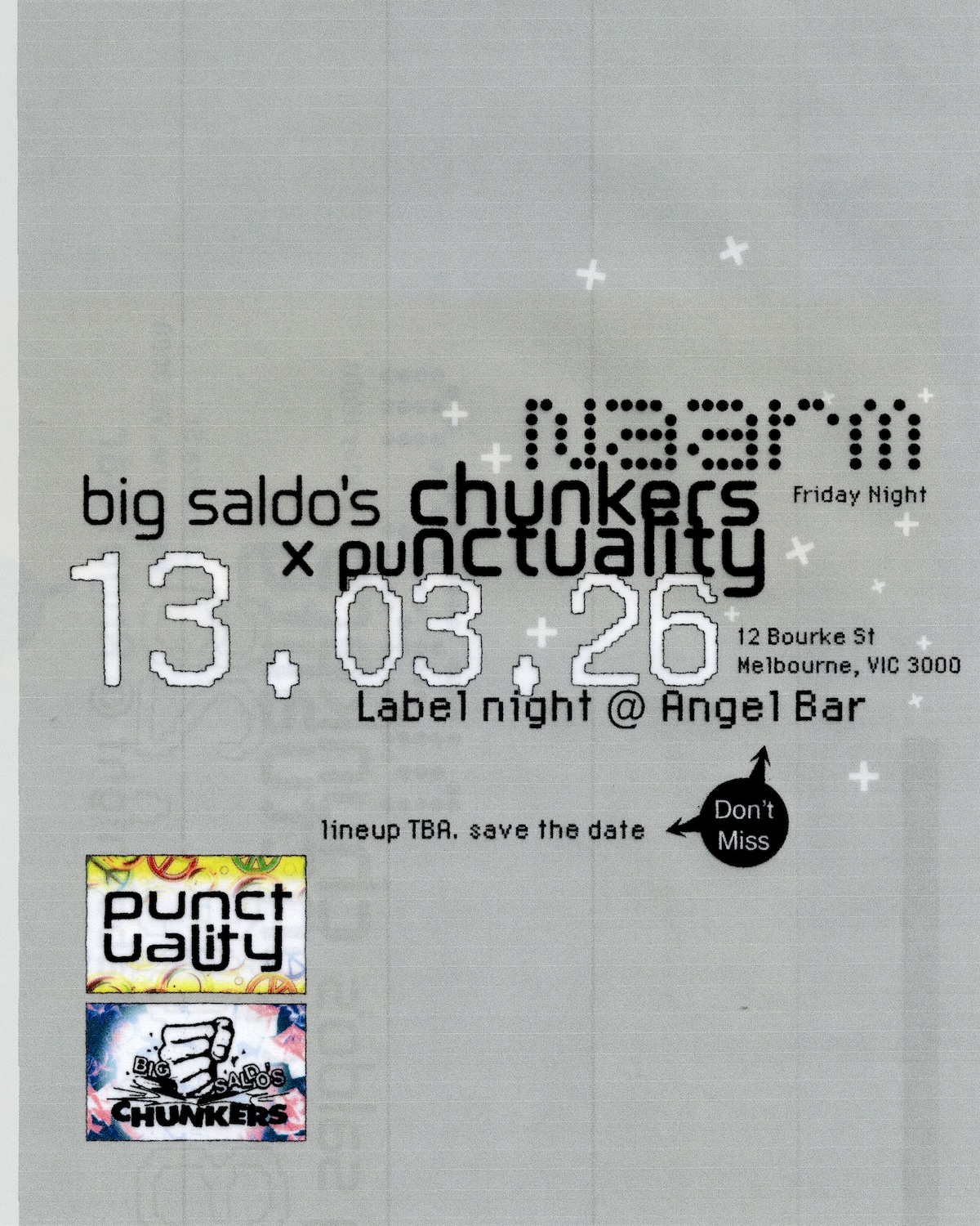 Big Saldo's Chunkers x Punctuality