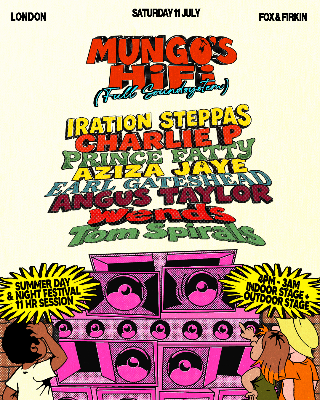 Mungo's HiFi, Iration Steppas, Charlie P, Prince Fatty - Day & Night Summer Session
