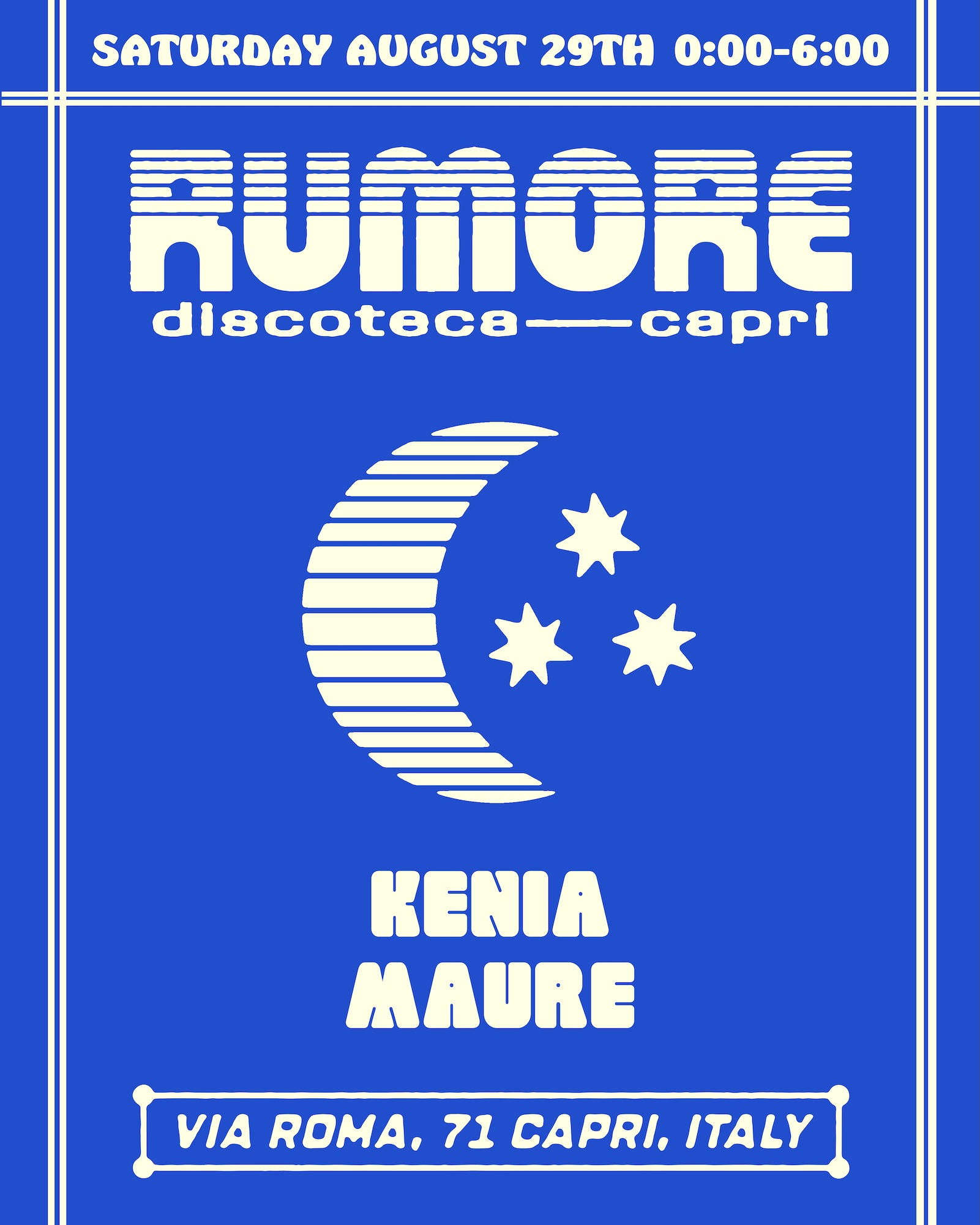Rumore Season 26 Party N°41 W/ Kenia & Maure