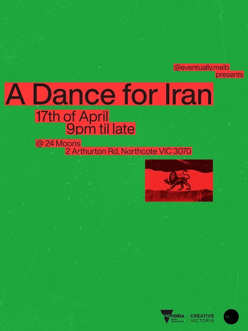 Eventually presents: A Dance for Iran