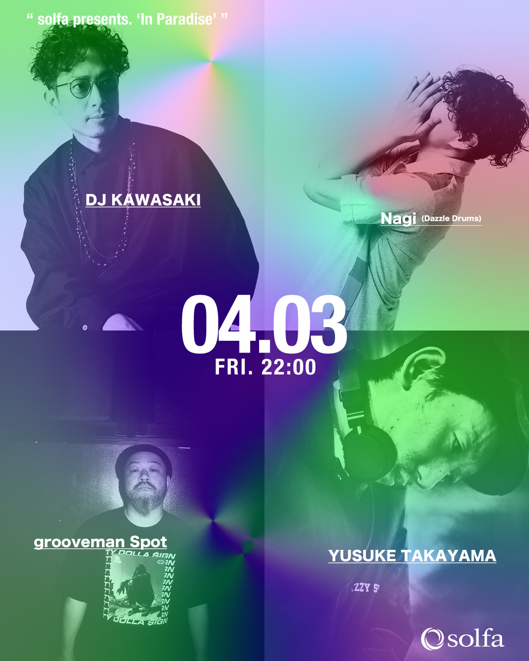 Solfa presents. 'In Paradise'