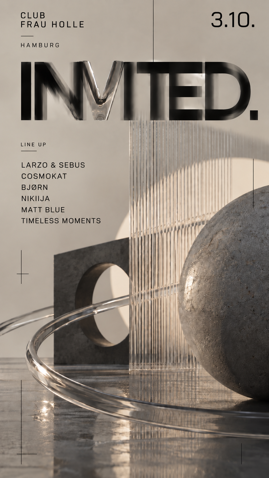 Invited with Nikiija , Matt Blue , Cosmokat , Timeless Moments