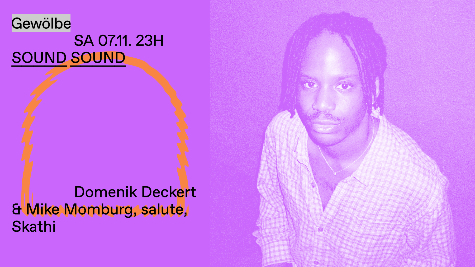 SOUNDSOUND with Domenik Deckert, Mike Momburg, salute, Skathi