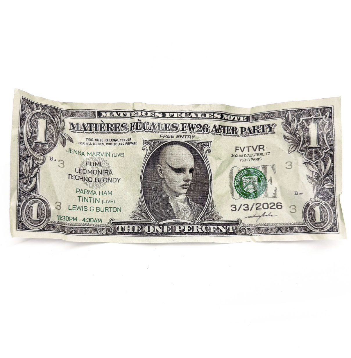 MATIÈRES FÉCALES: FW26 AFTER PARTY