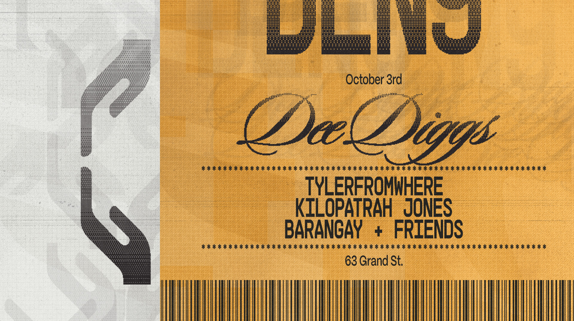 Dee Diggs, TYLERFROMWHERE, Kilopatrah Jones, Barangay + Friends - Dead Letter No.9