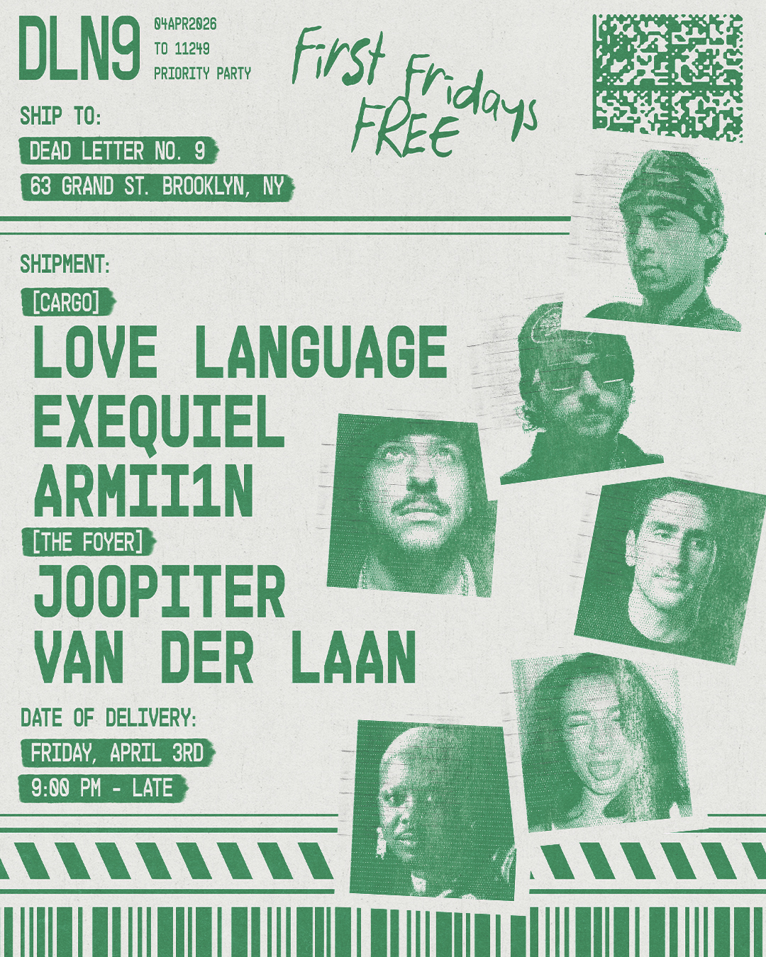 Love Language, Exequiel, Armii1n, Joopiter, Van Der Laan - Dead Letter No.9
