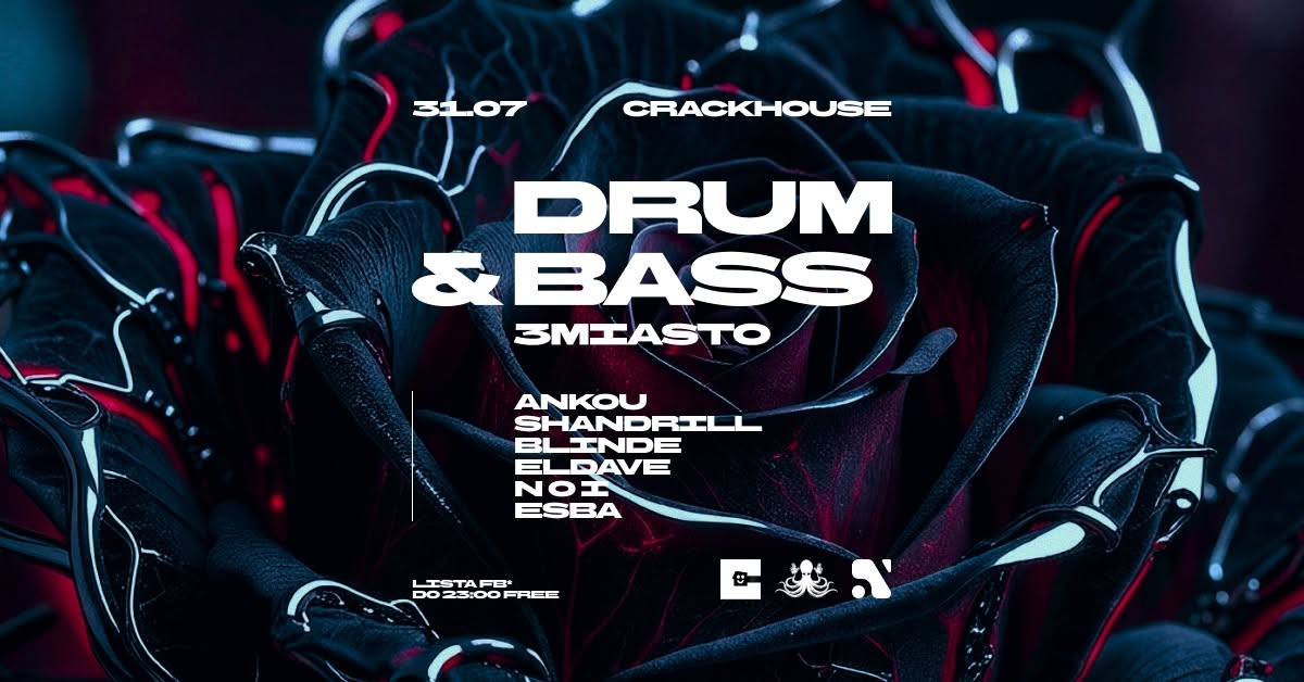 DRUM&BASS 3MIASTO — Crackhouse, Гданьск