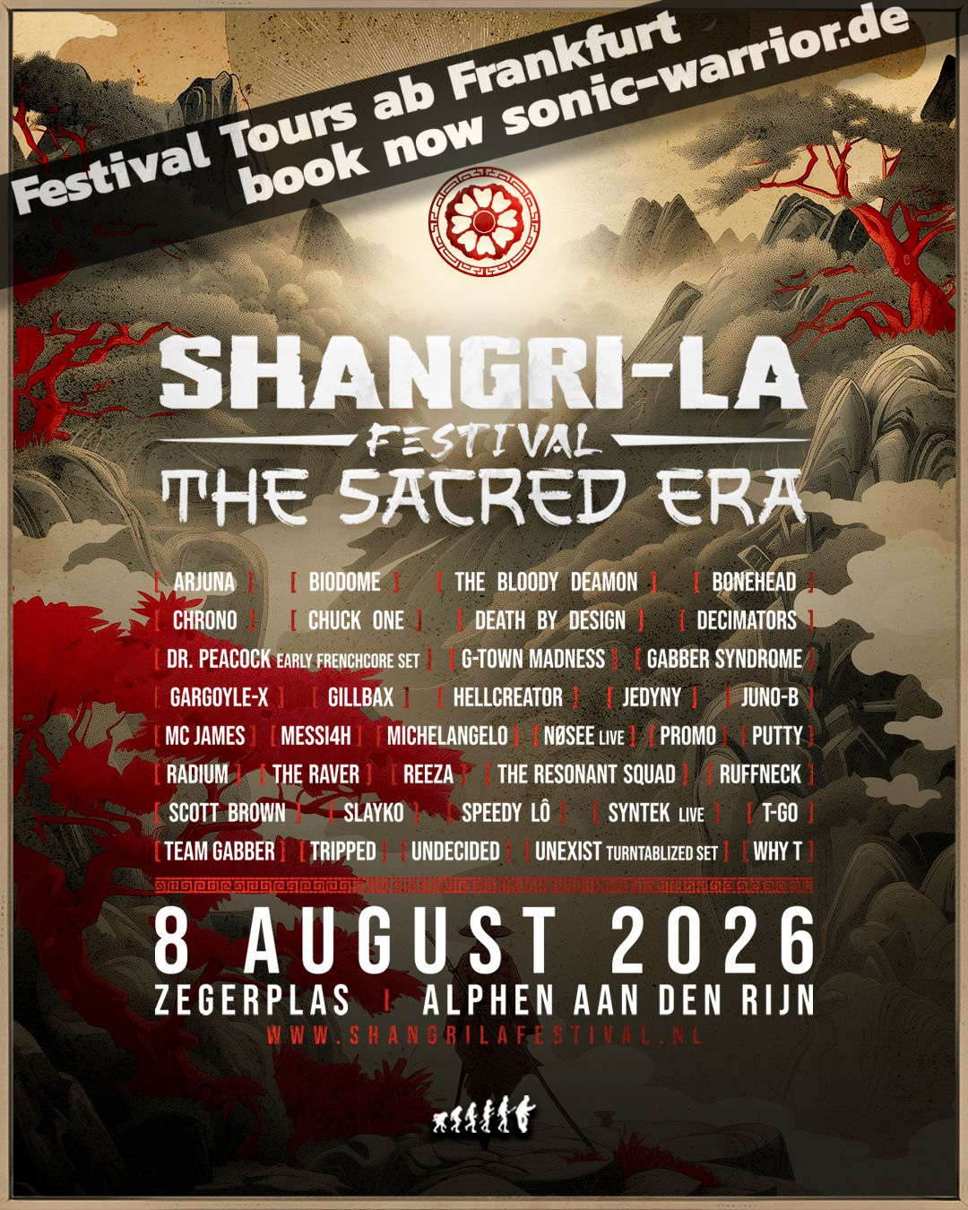 Bus zum Shangri-La Festival 2026 (early Hardcore)