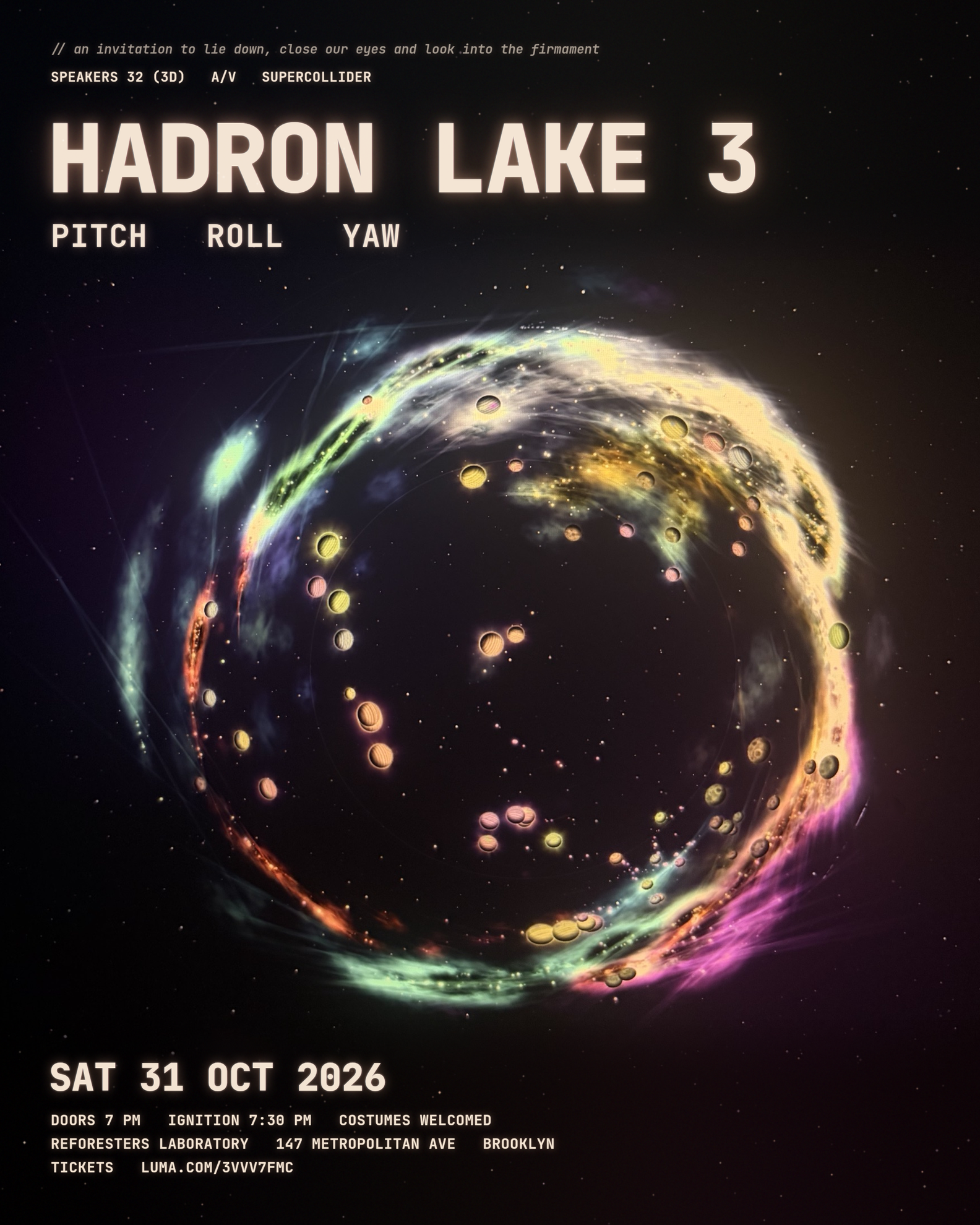 Hadron Lake 3: Pitch Roll Yaw