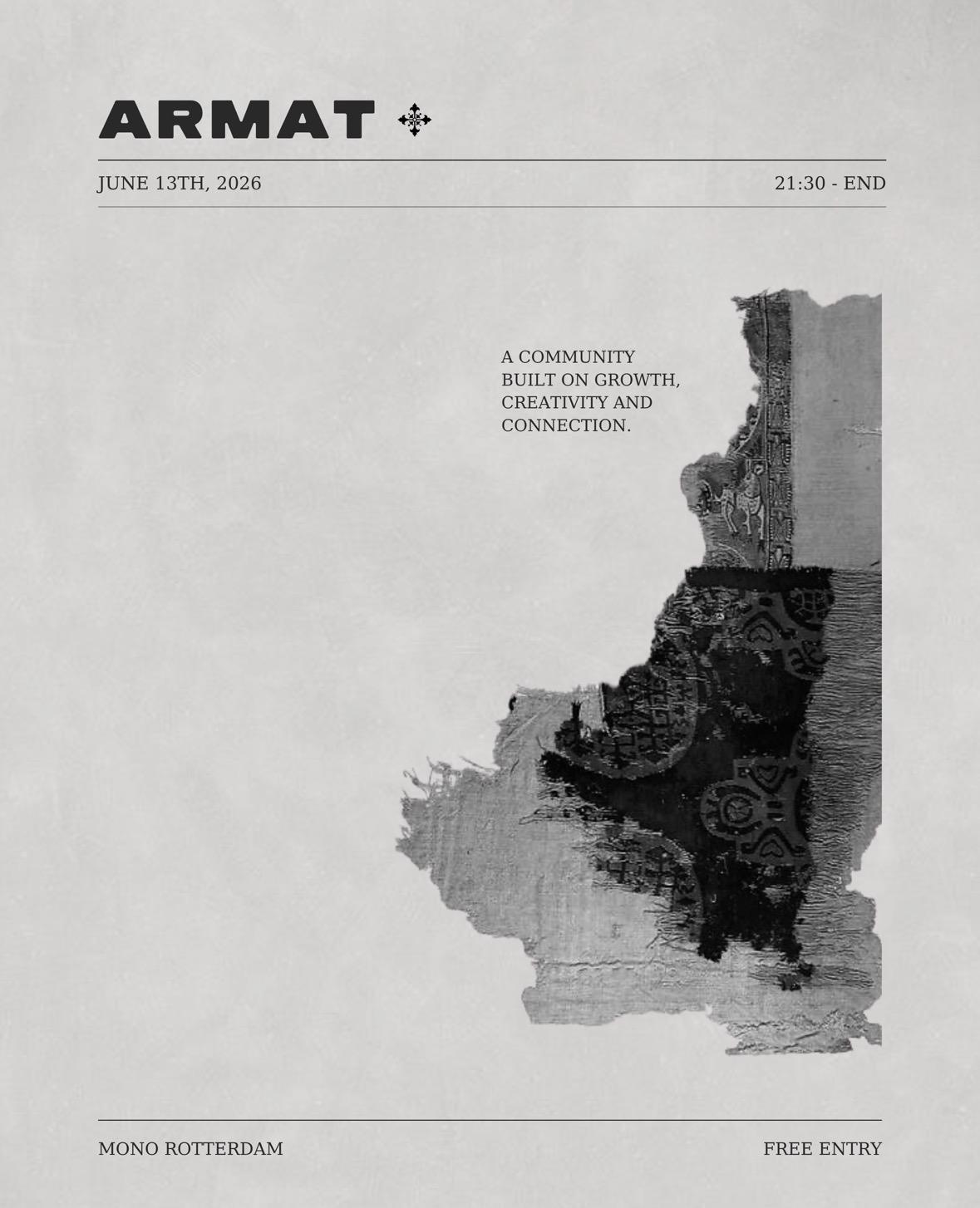 ARMAT FREE ENTRY EVENT