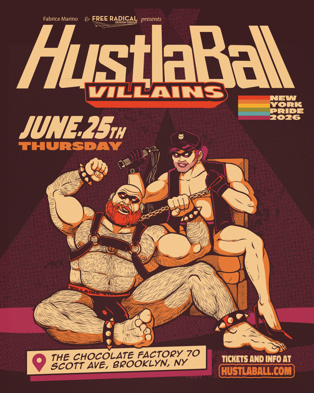 HUSTLABALL NYC PRIDE 2026