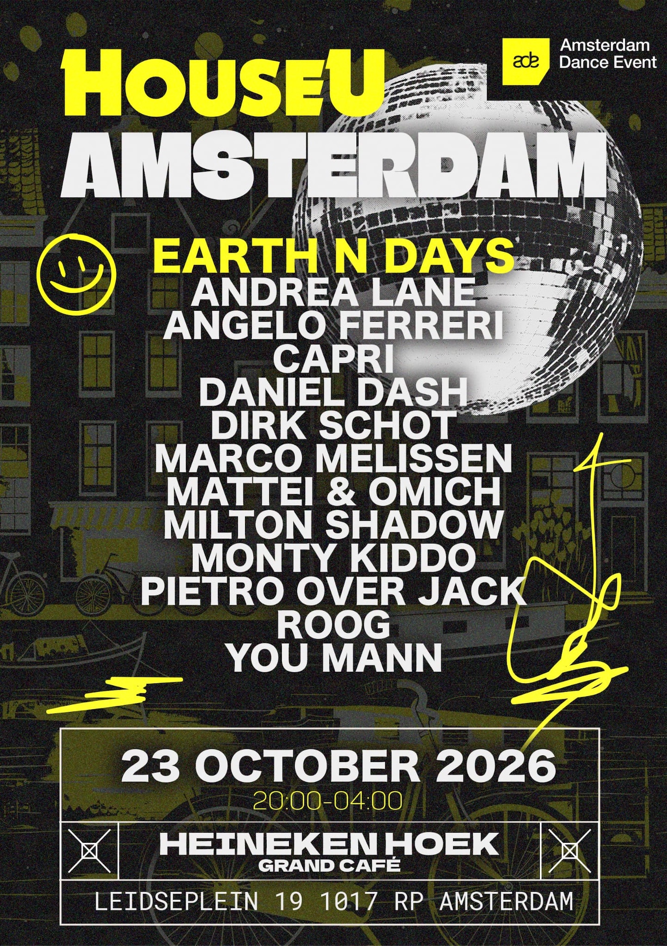 HouseU Amsterdam x ADE