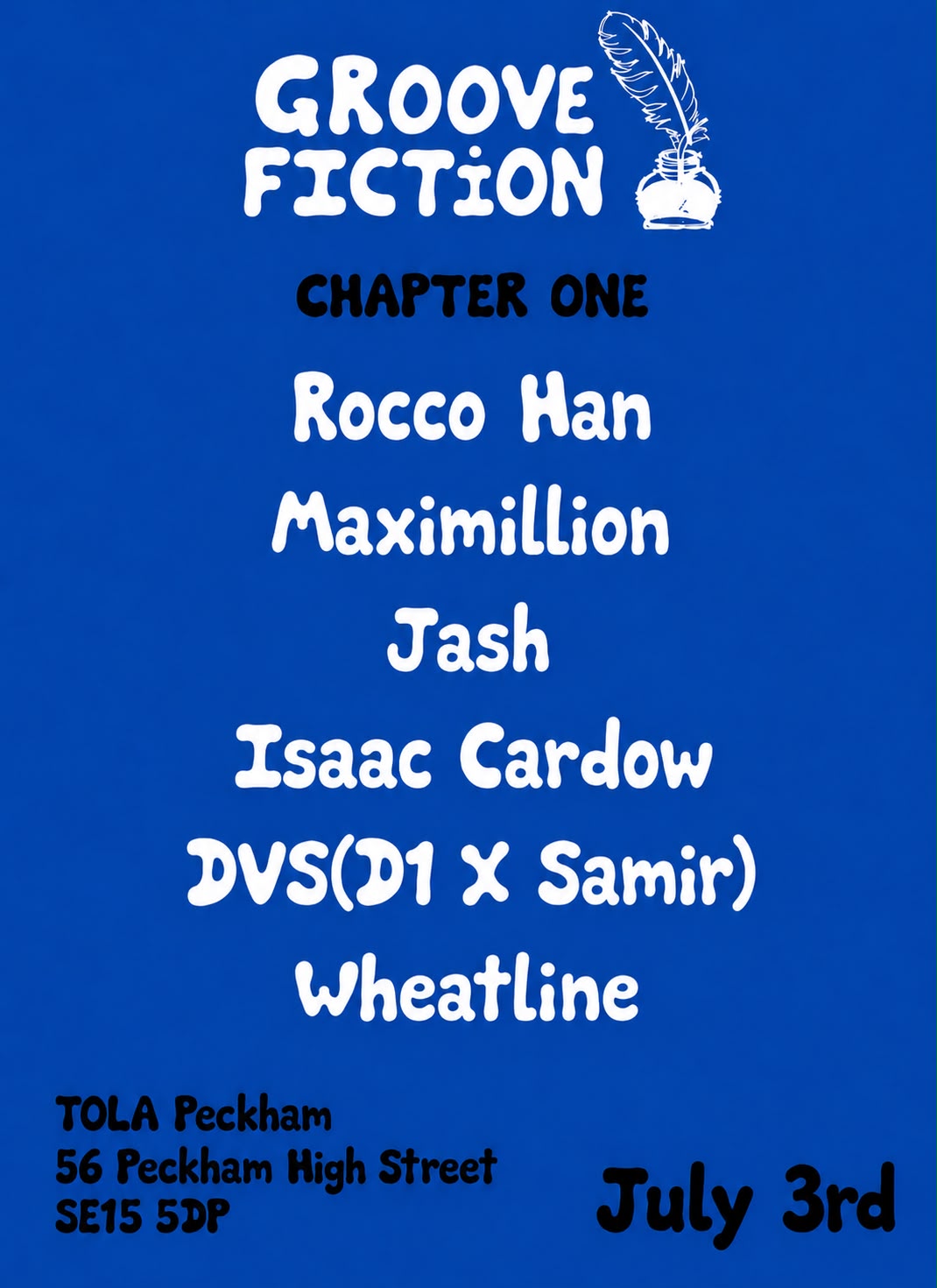 Groove Fiction Launch Party