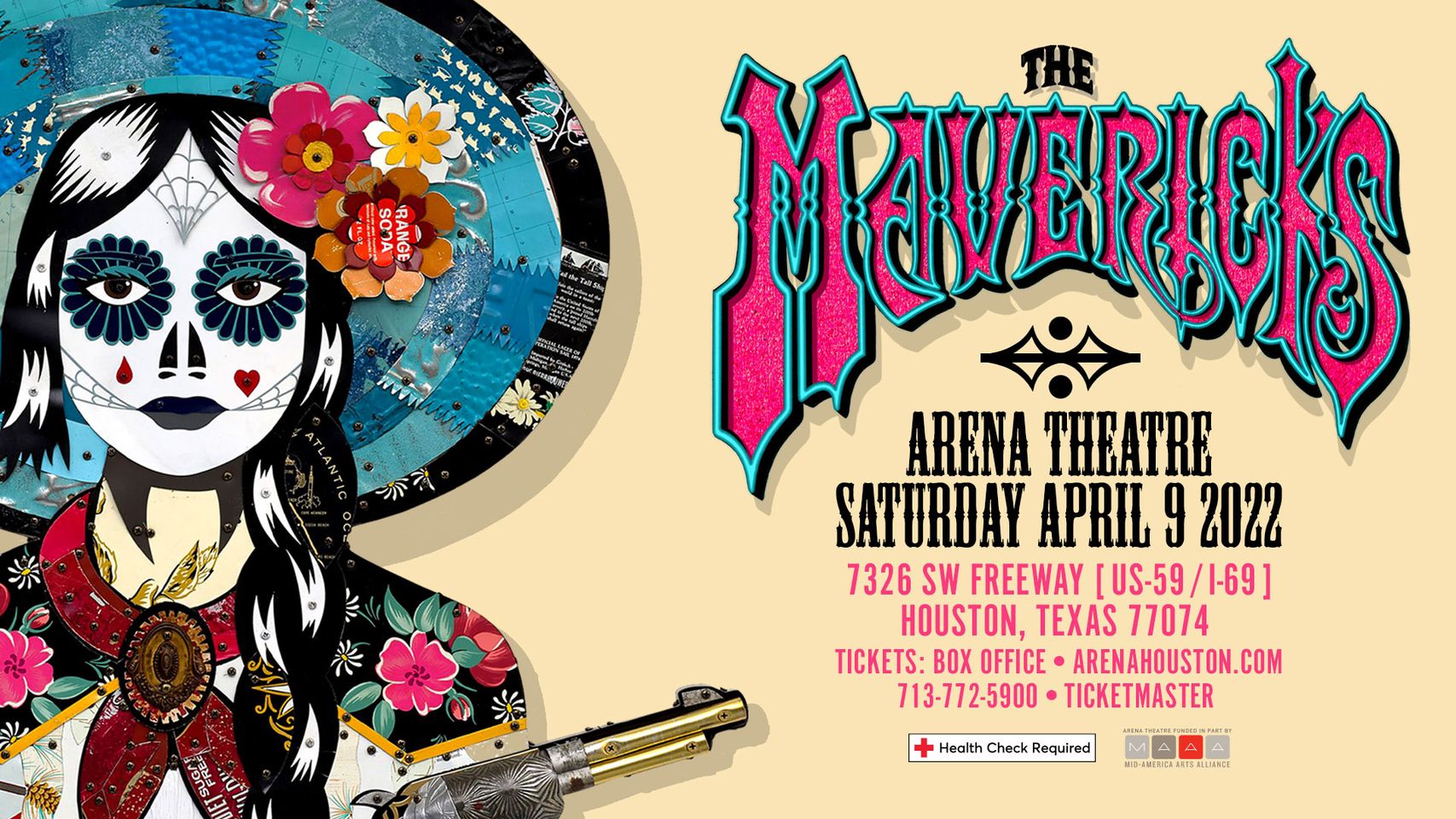 The Mavericks at Arena Theatre, Houston