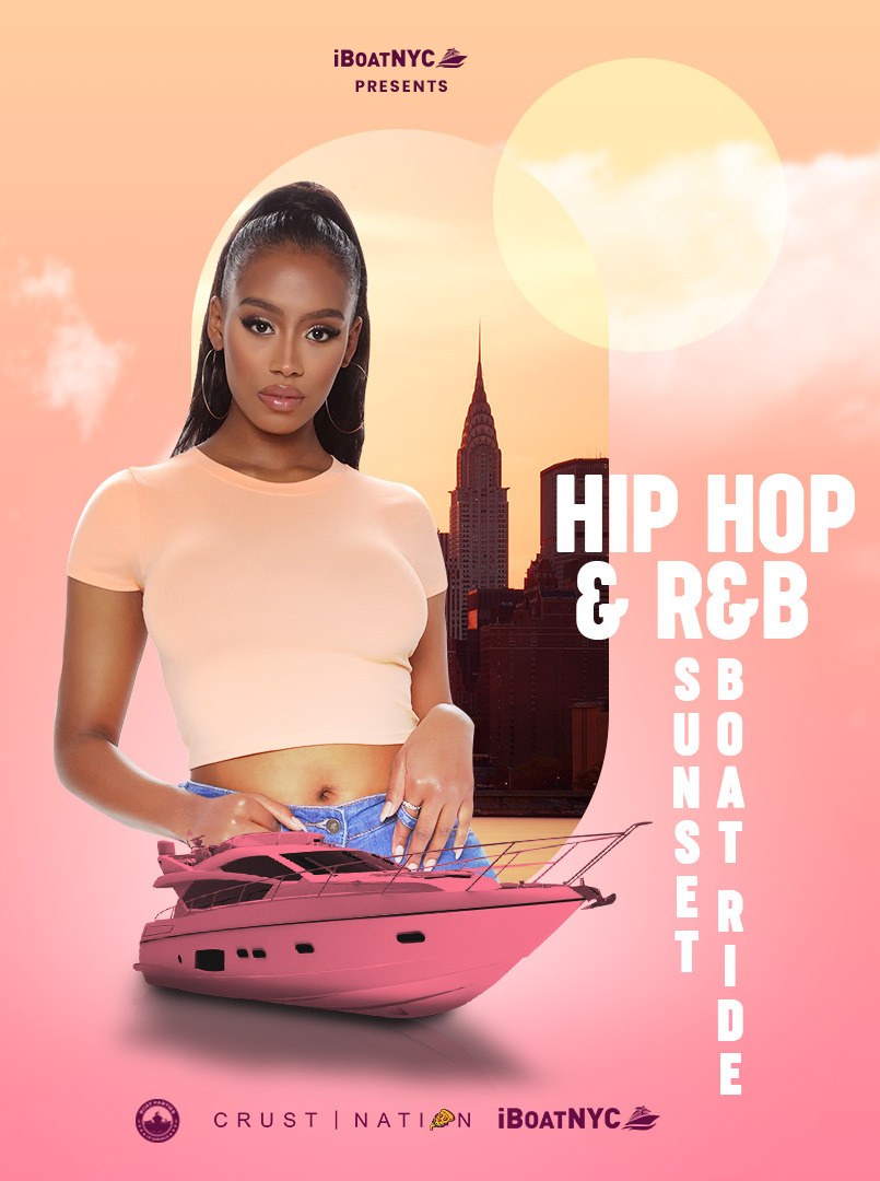 NYC #1 HIP HOP & R&B Boat Party Yacht Sunset Cruise - Pier 78 at Hudson River Park