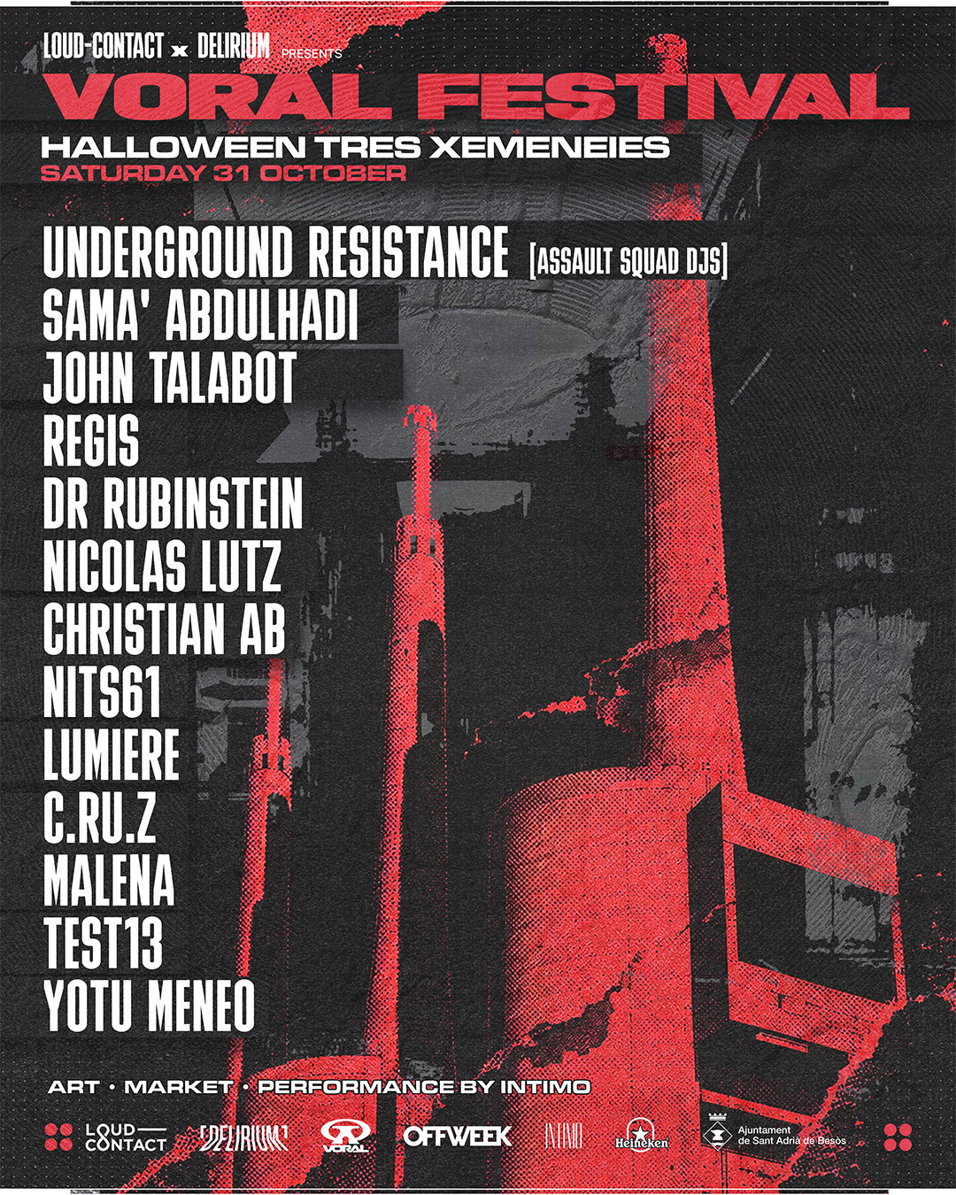 Loud-Contact X Delirium presents Voral Festival-Tres Xemeneies