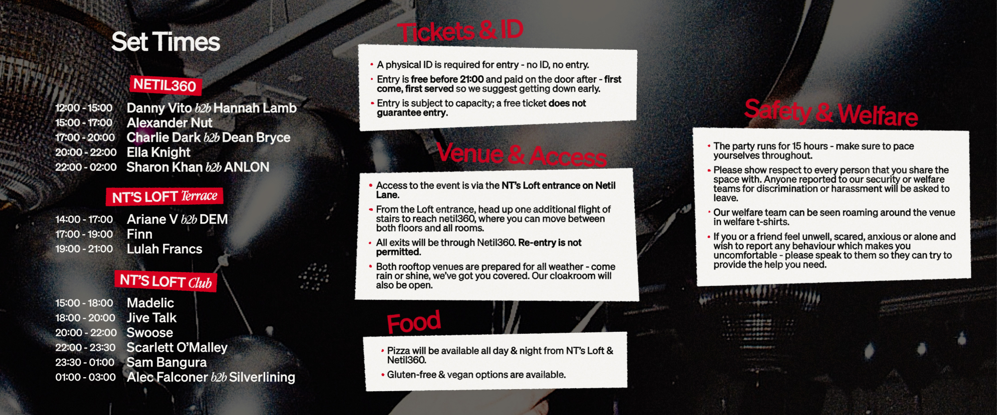 「Endless Party Loft 10th Anniversary」 NT's Loft 10th Birthday: Free Rooftop Party at Night Tales