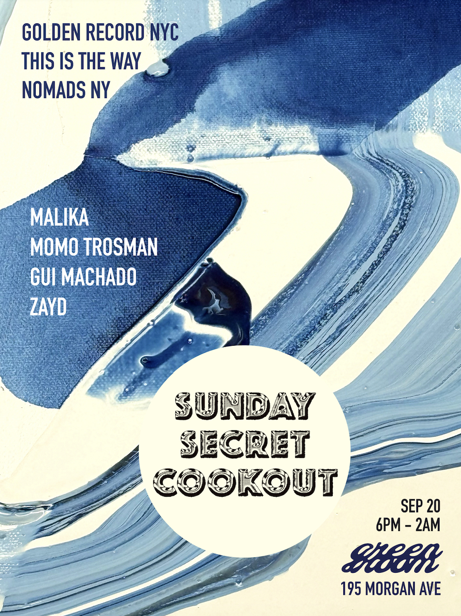 This is the Way x Golden Record NYC x Nomads Sunday Surprise Cookout