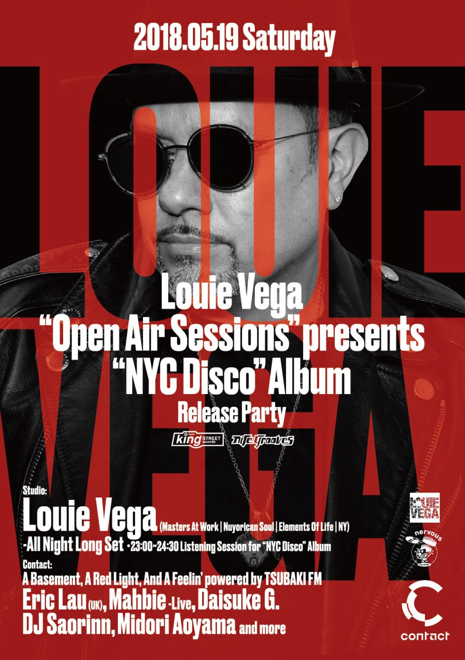 Louie Vega “Open Air Sessions” presents “NYC Disco” Album Release