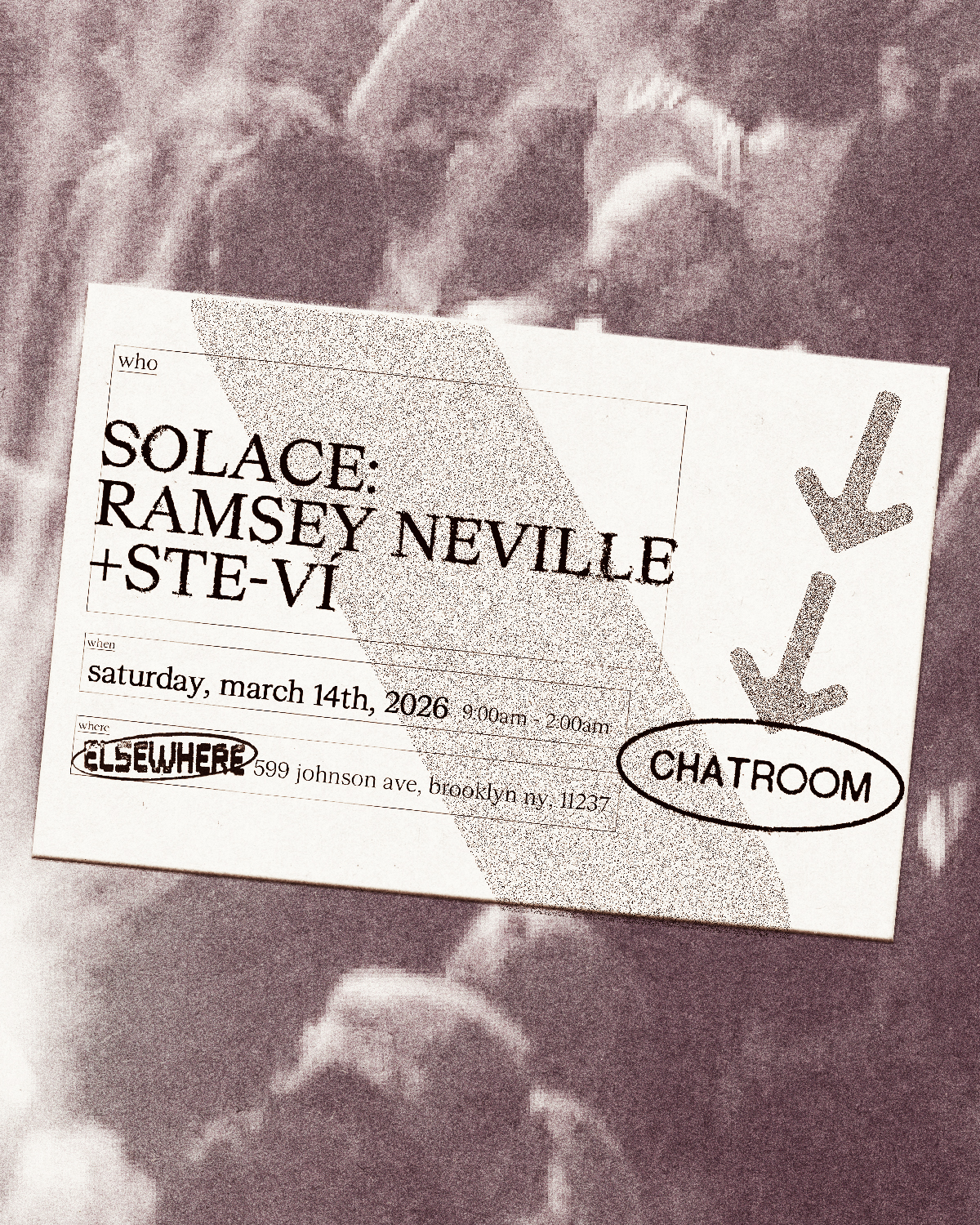 Chatroom: Solace: Ramsey Neville + STE-VÍ