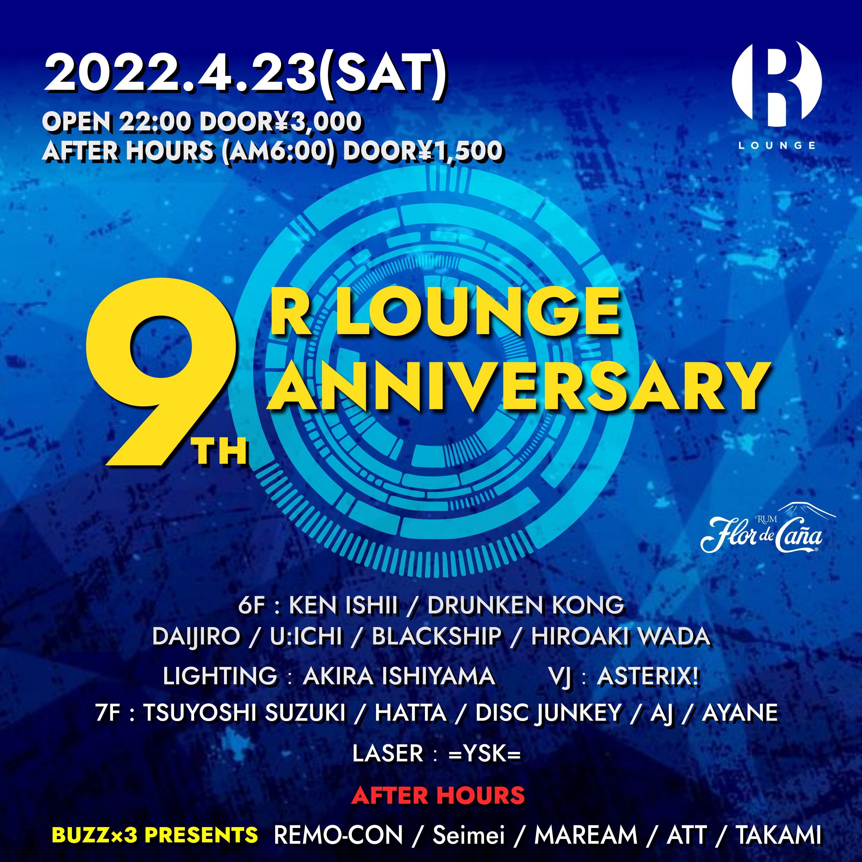 R Lounge 9th Anniversary Day4 at R Lounge, Tokyo