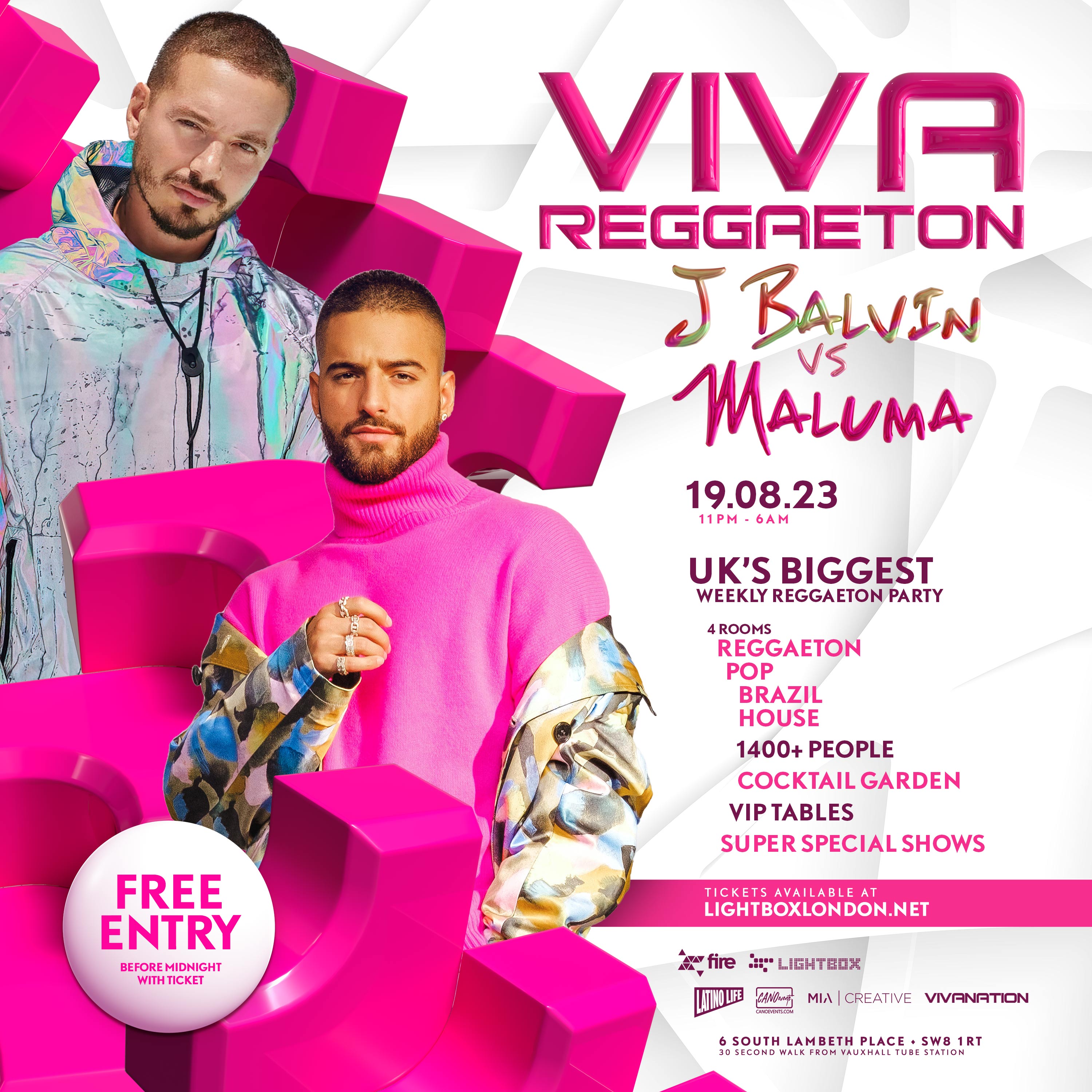 VIVA Reggaeton UK Events & Tickets