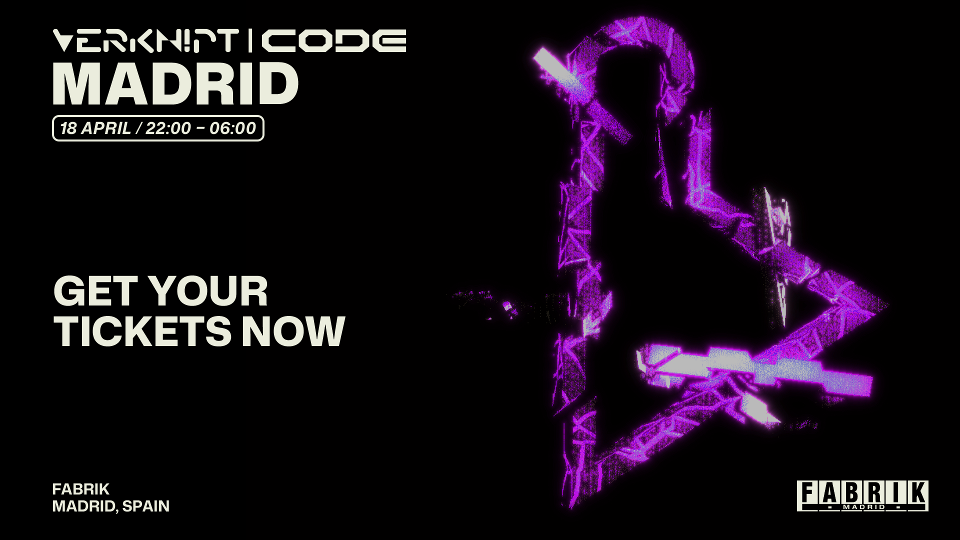 VERKNIPT x Code - Madrid - 18 April