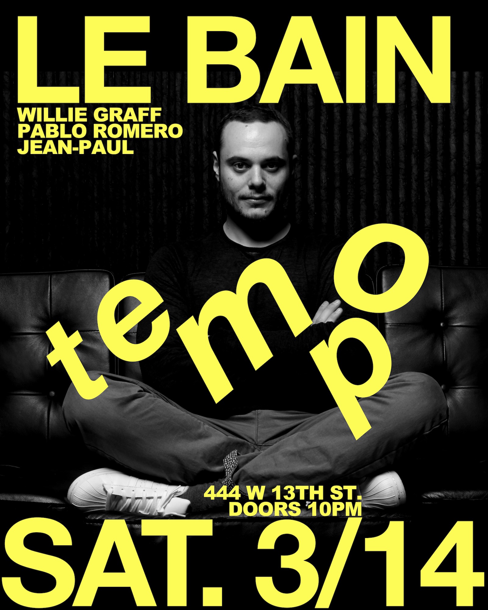 TEMPO feat. Willie Graff, Pablo Romero & Jean-Paul