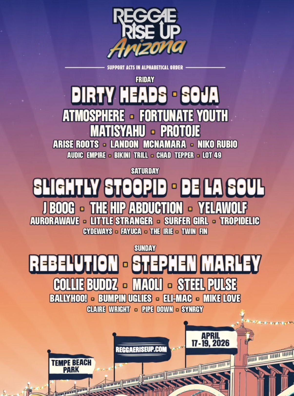 Reggae Rise Up Arizona 2026
