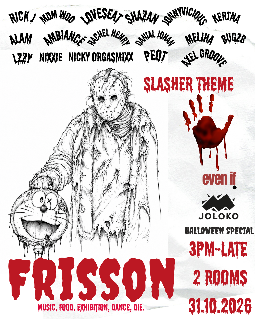 FRISSON HALLOWEEN 2026