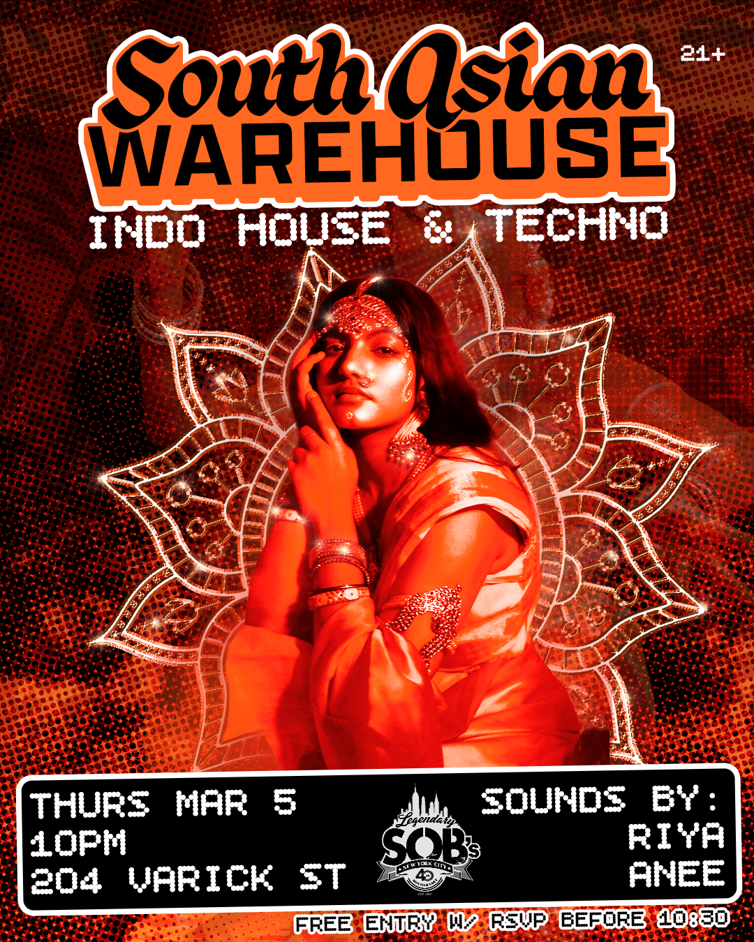 South Asian Warehouse - A night of Indo House x South Asian Club