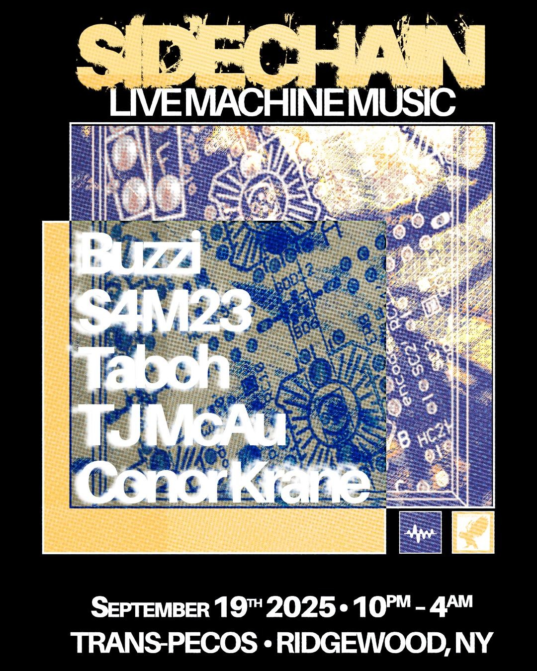 SIDECHAIN at Trans-Pecos, New York City · Tickets