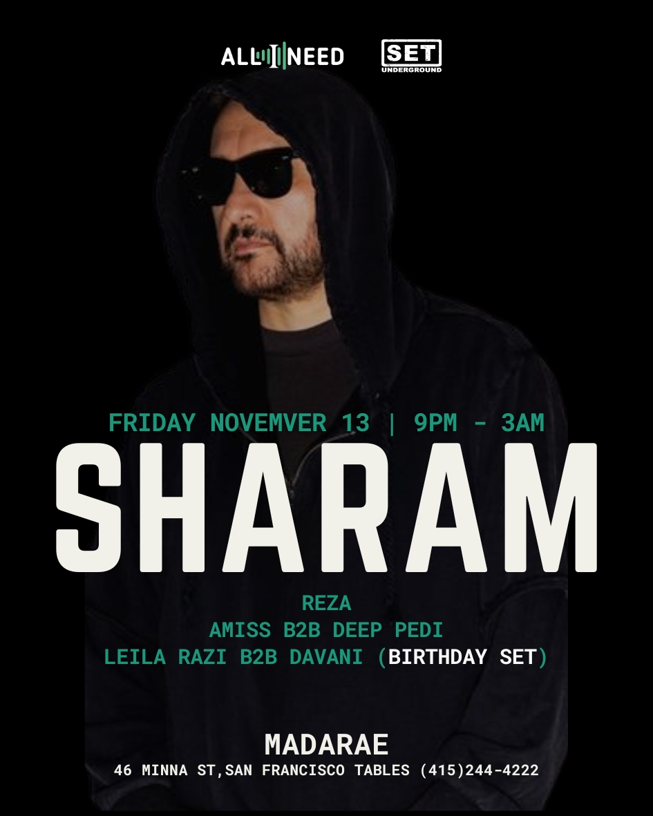 Sharam (Deep Dish) at MadaRae