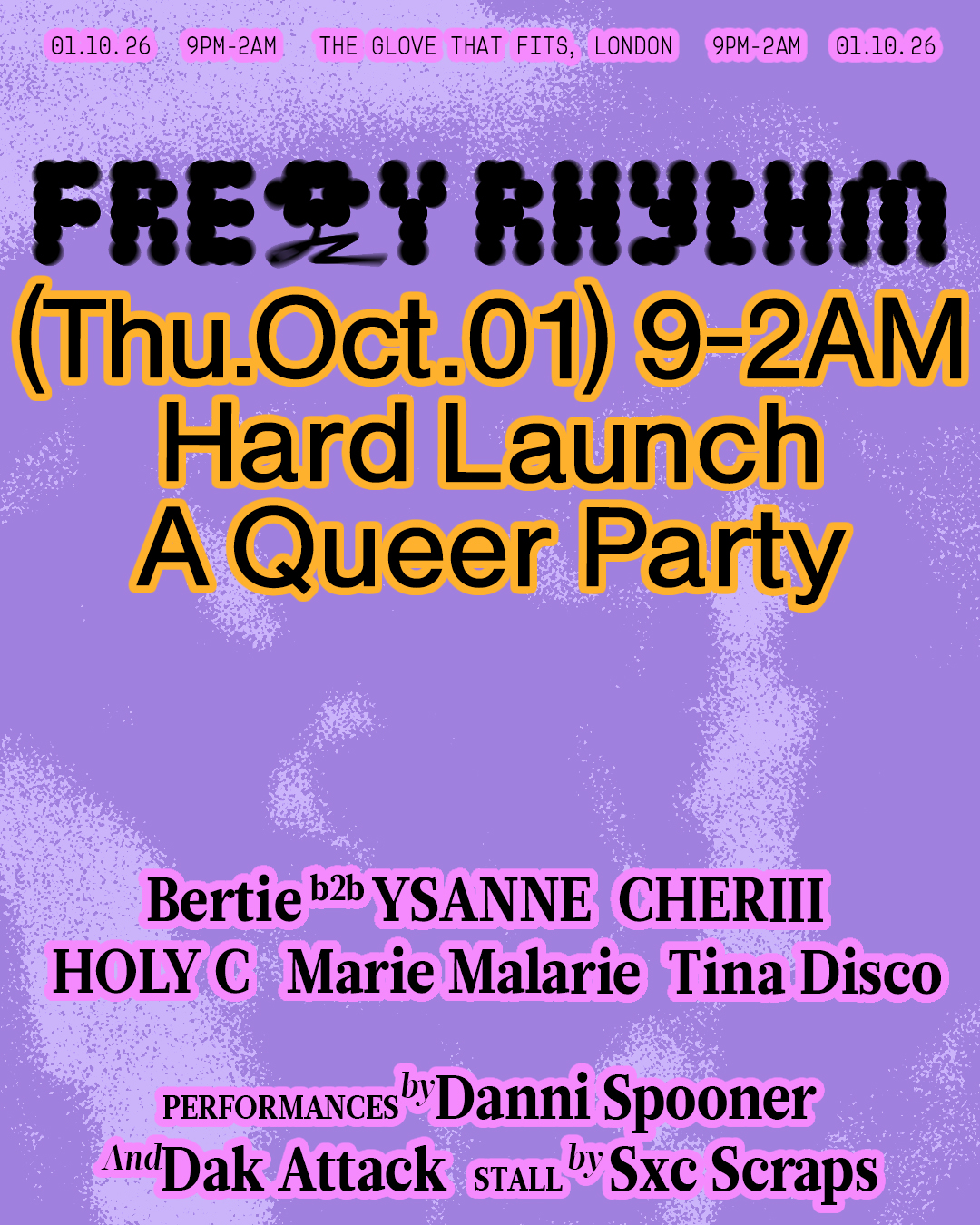 Freqy Rhythm pres. Hard Launch: A Queer Party