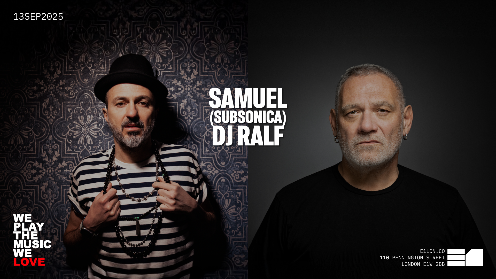 DJ Ralf (Cocoricò) & Samuel (Subsonica)