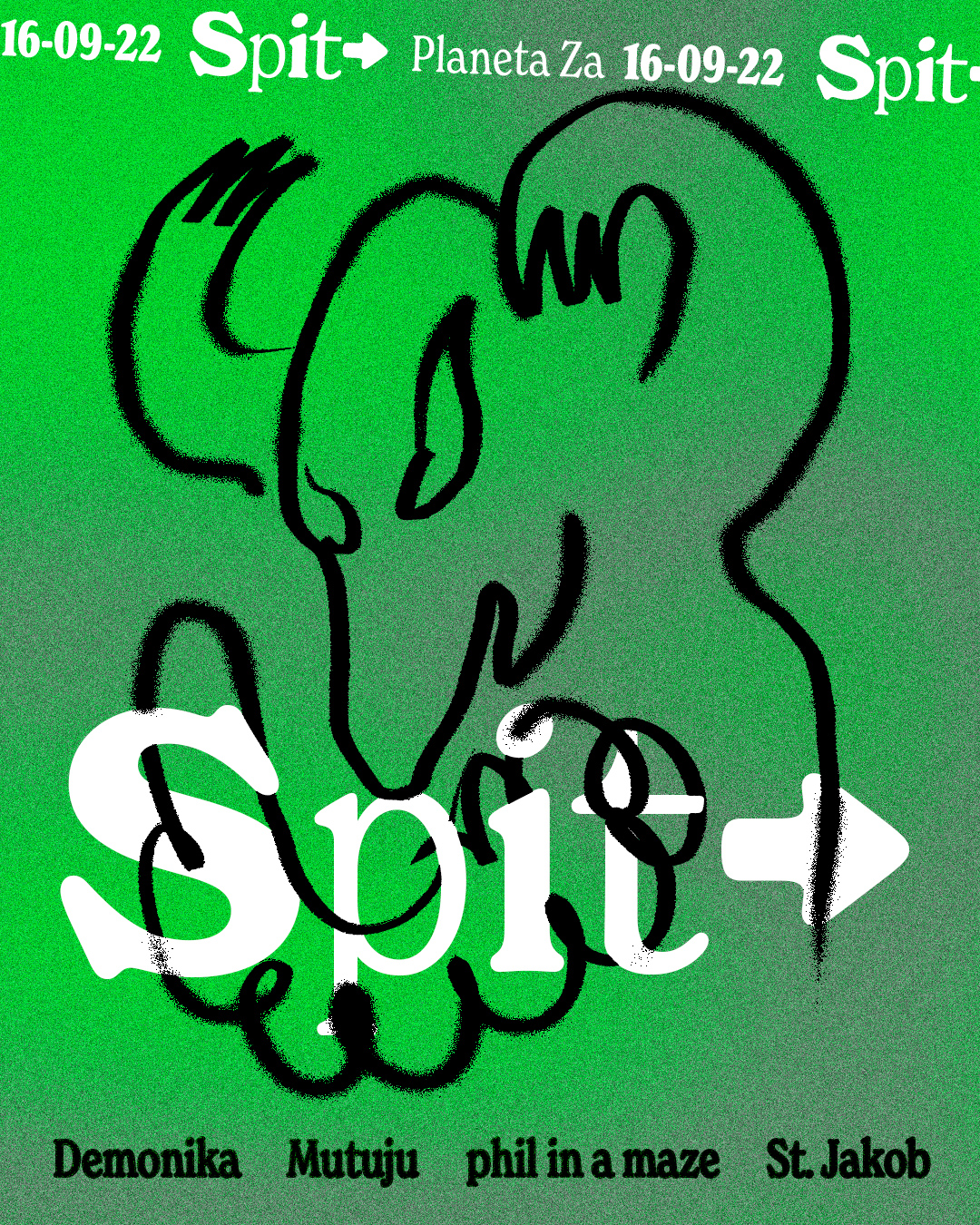 𝑺𝒑𝒊𝒕→ Demonika, Mutuju, phil in a maze, St. Jakob at Ankali & Planeta  Za, Prague