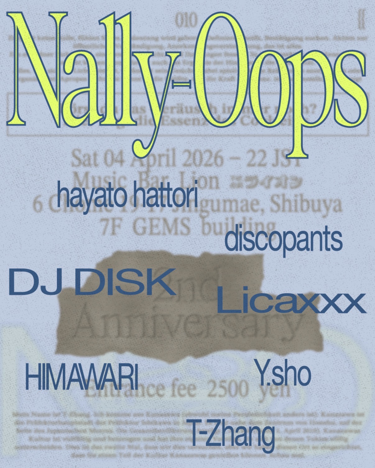 Nally-Oops (010) Nally-Oops 2nd Anniversary Party