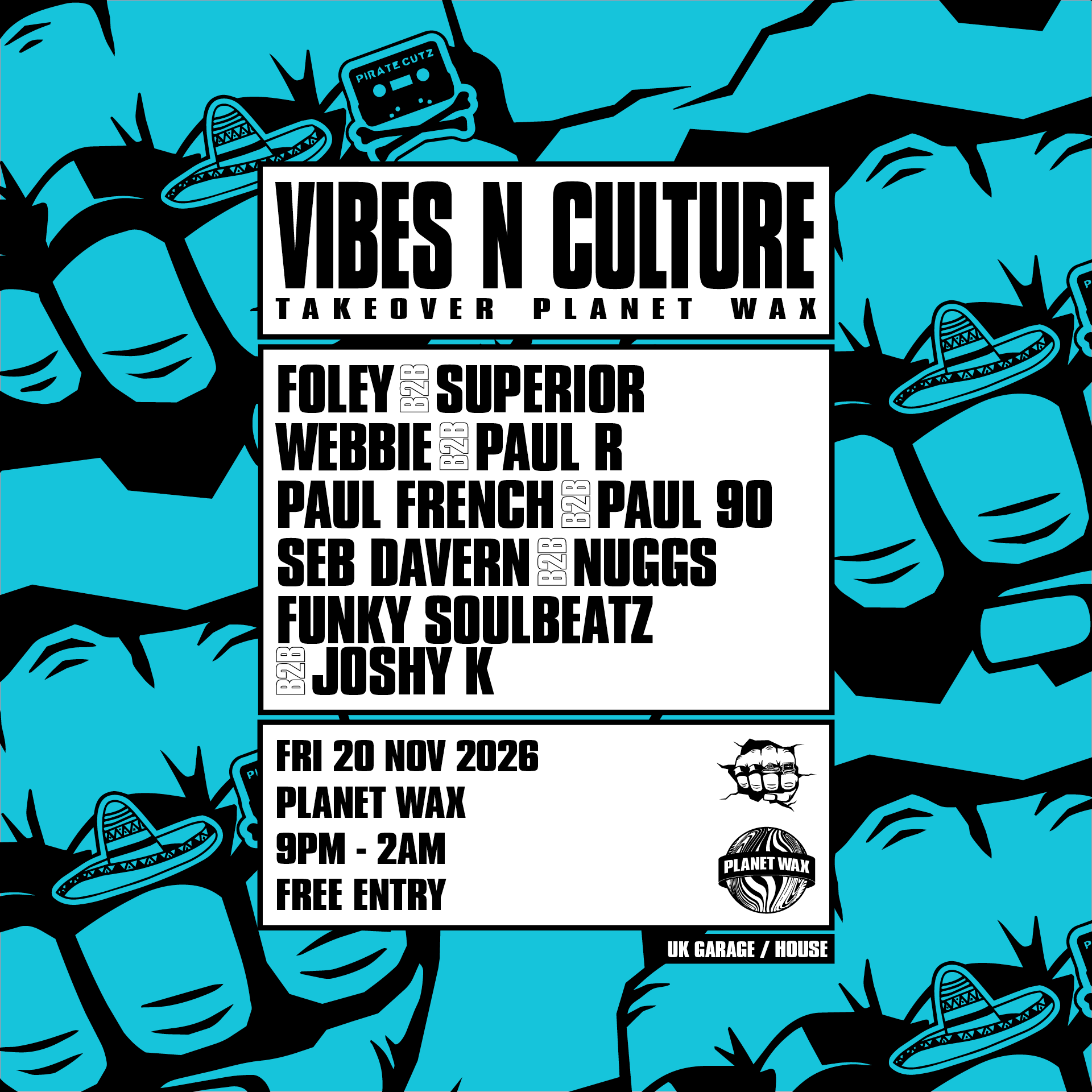 VIBES N CULTURE - Planet Wax