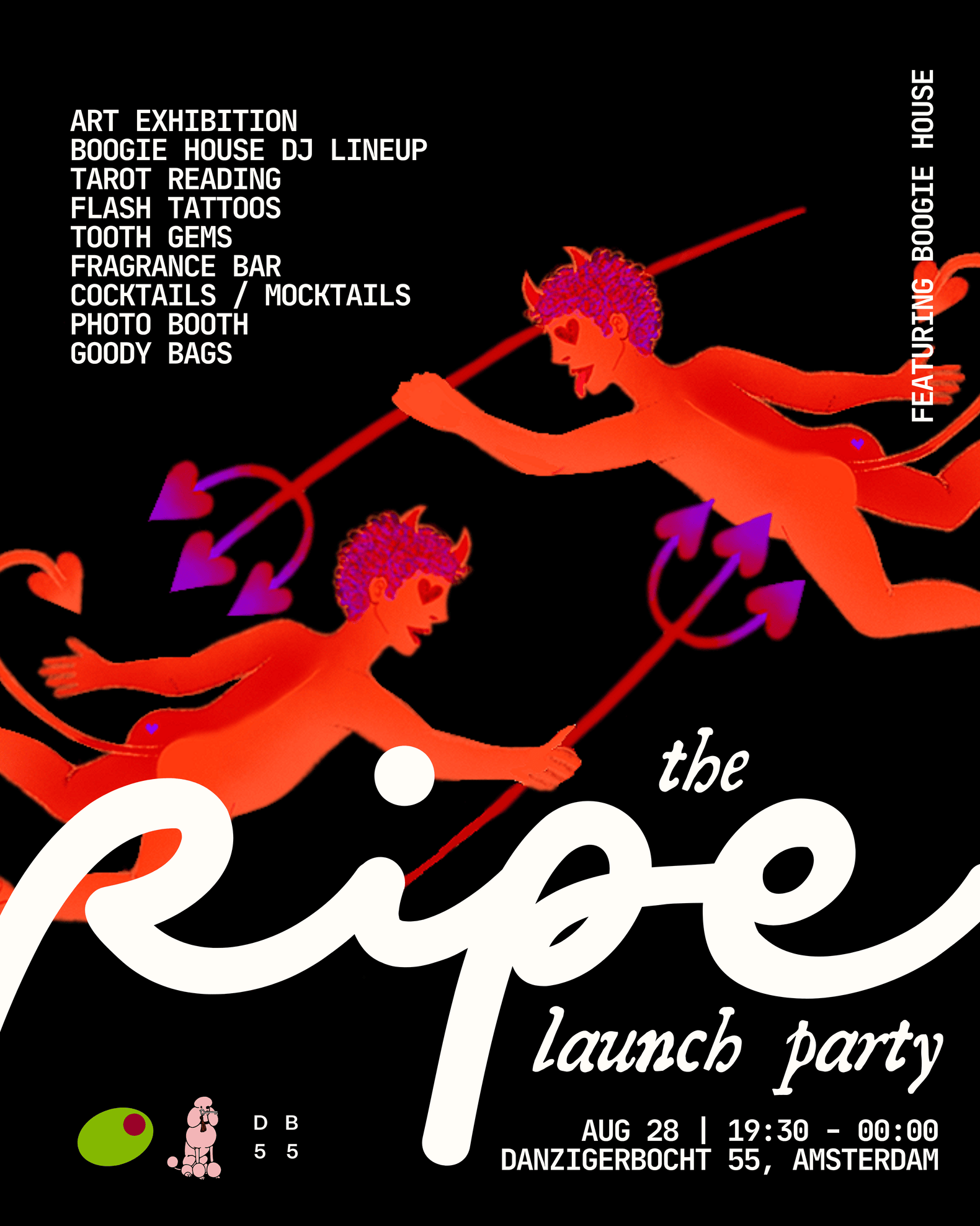 RIPE: ART EXHIBITION & LAUNCH PARTY - with CLBHUIS & Boogie House