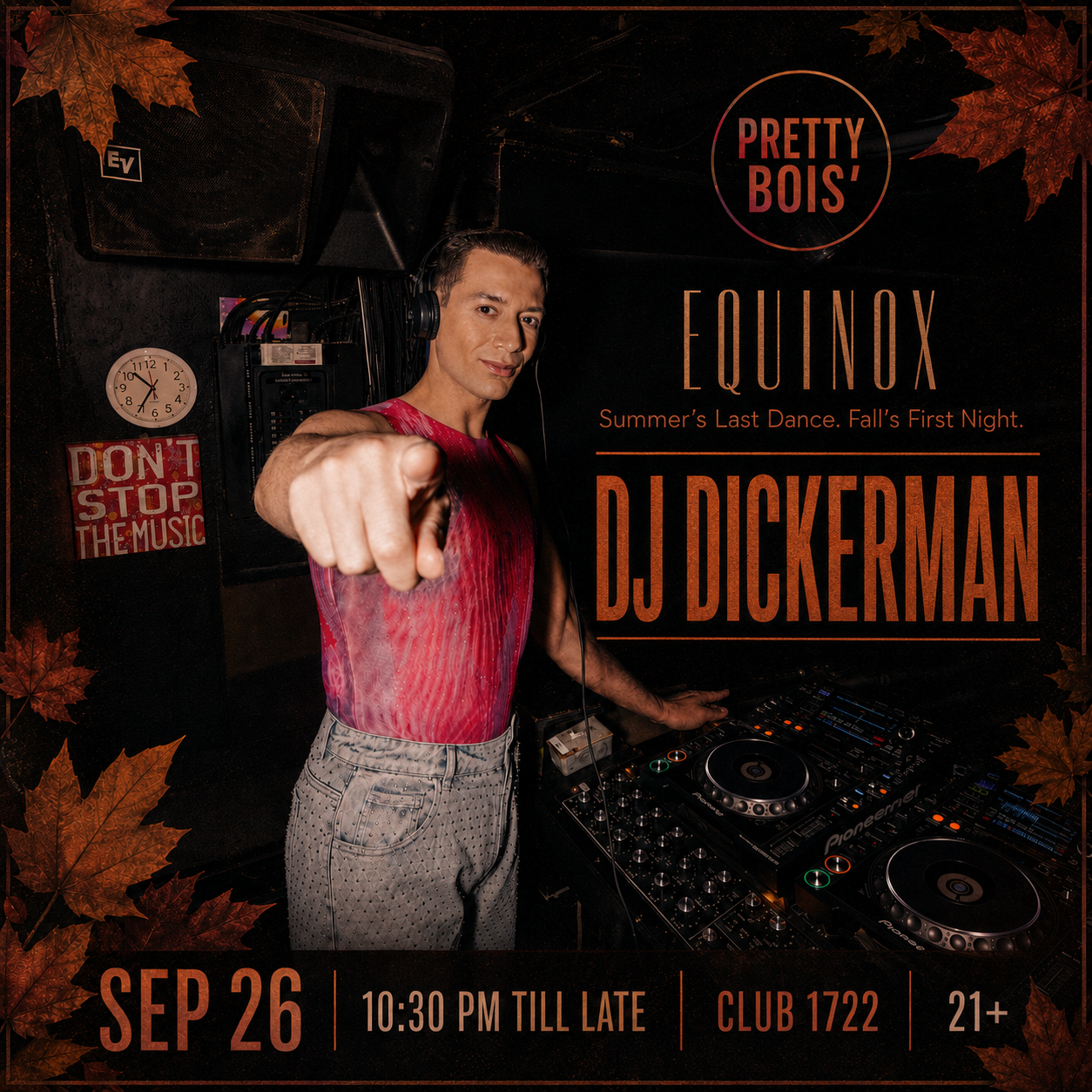 PrettyBois' - Equinox Dance Party