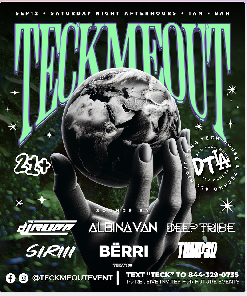 TECK ME OUT PRESENTS: LOS ANGELES BEST AFTER-HOURS (HOUSE/TECHNO)