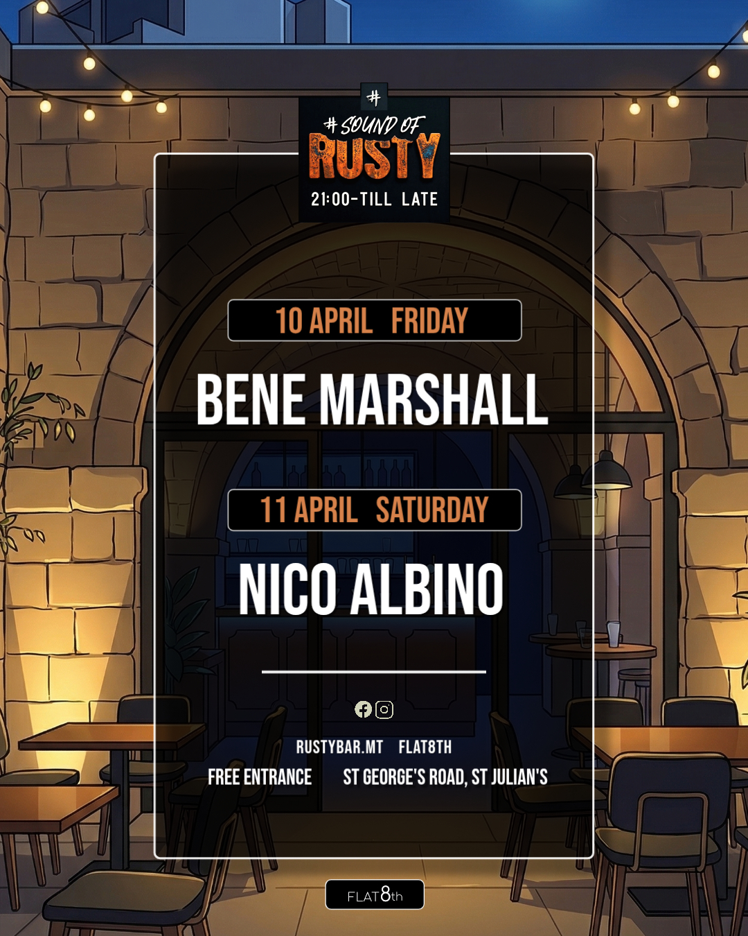 Rusty Bar: Friday & Saturday event in Rusty Bar, Malta, Malta