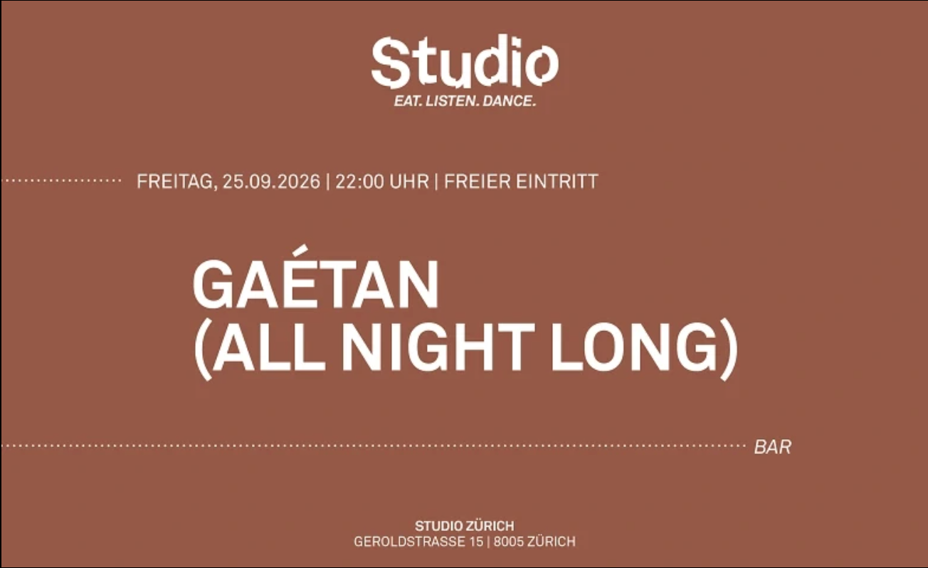 STUDIO Club: Gaétan (All Night Long) (GRATIS)